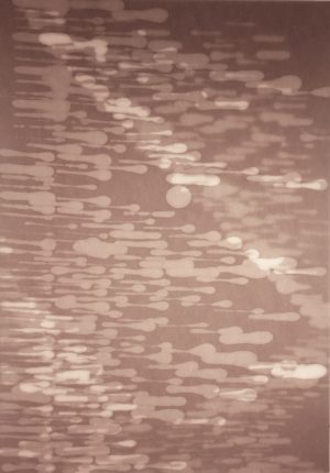Indecisives, medium on paper, light, 40 x 30, 2017
