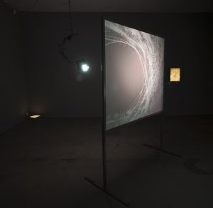 Consciousness screen, installation view, MUU gallery, Helsinki, 2019